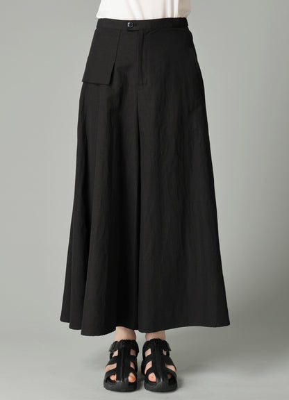 C/Li POPLIN FLARE PANTS
