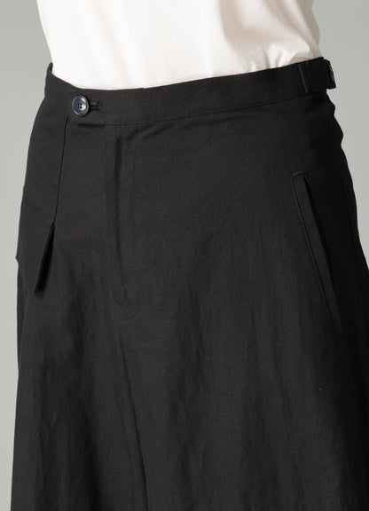 C/Li POPLIN FLARE PANTS
