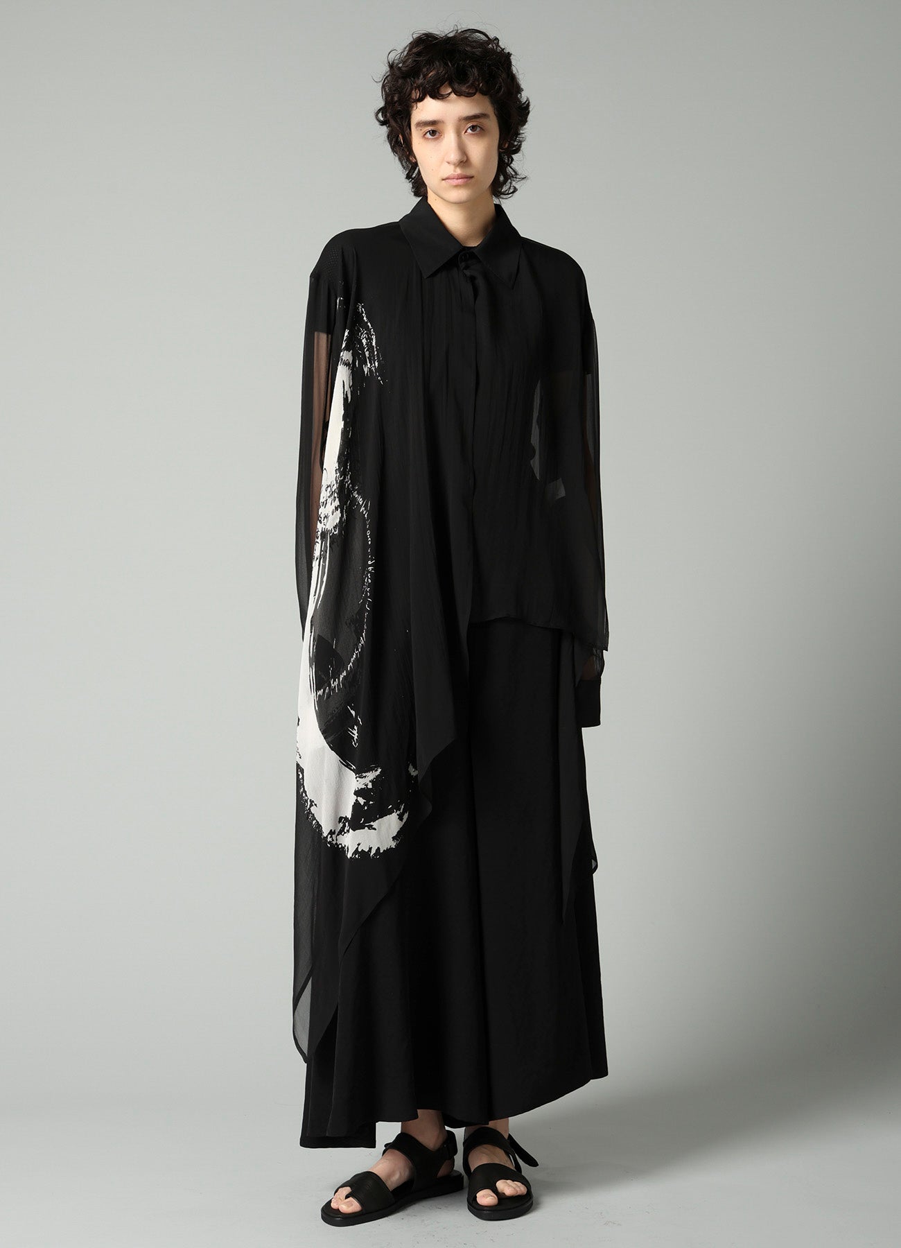 Ta/Pe CREPE DE CHINE FLARE PANTS