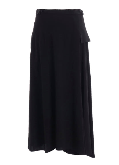 Ta/Pe CREPE DE CHINE FLARE PANTS