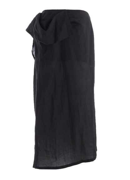 Ra LAWN DRAPED SKIRT