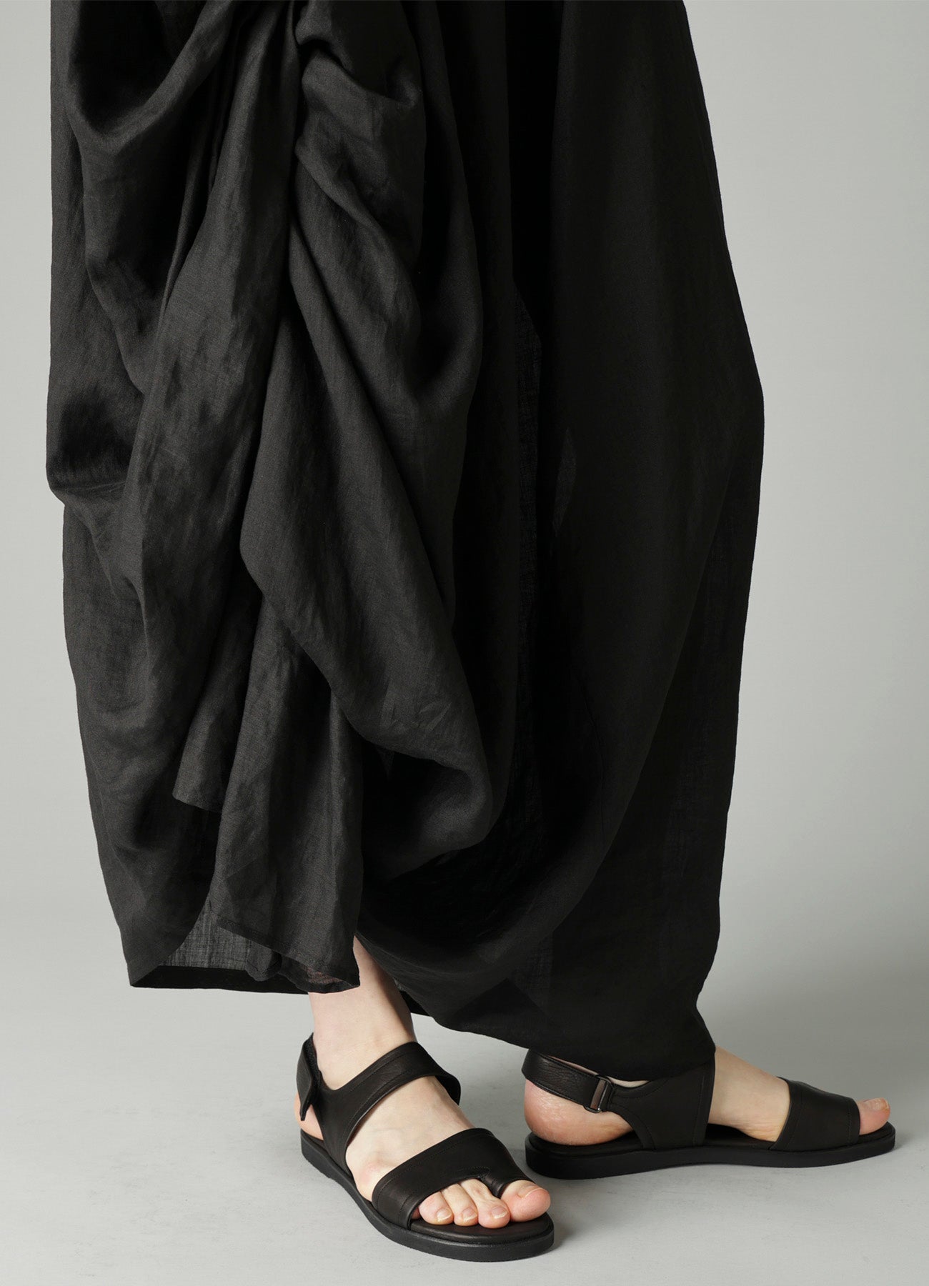 Ra LAWN DRAPED SKIRT