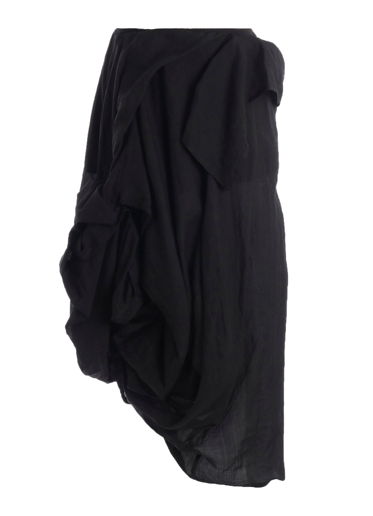 Ra LAWN DRAPED SKIRT