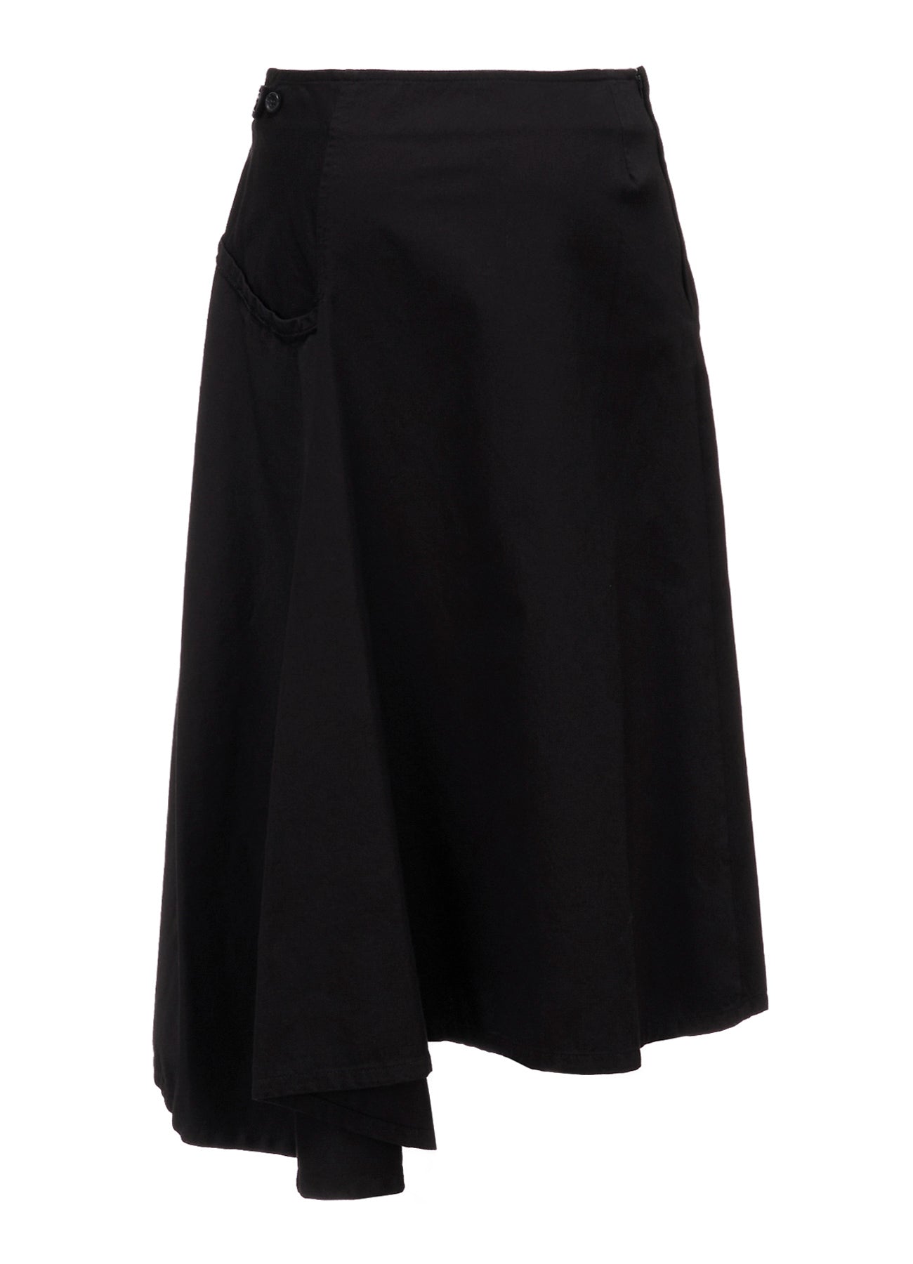 TWILL LB DRAPED D SKIRT