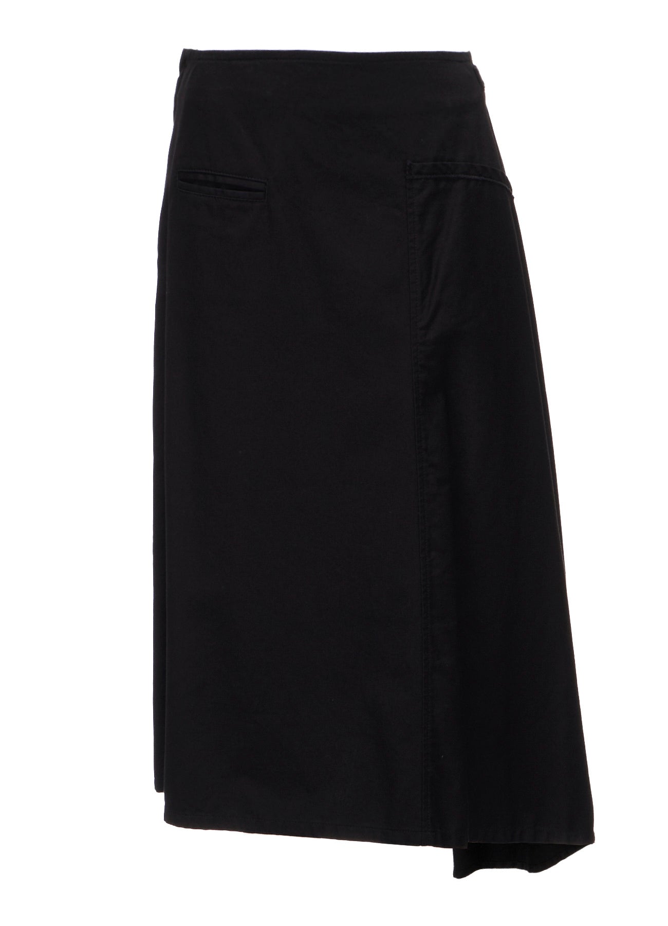 TWILL LB DRAPED D SKIRT