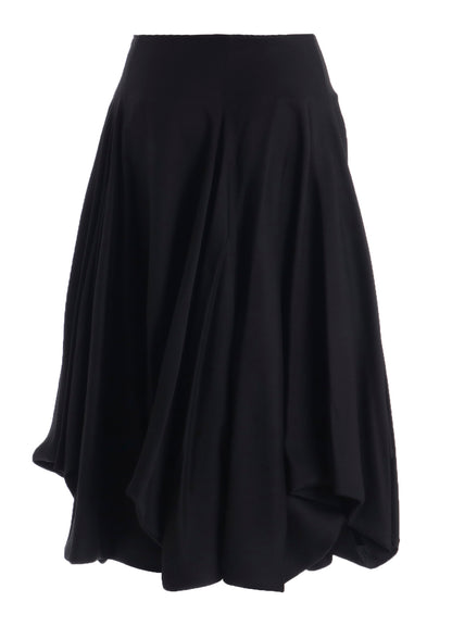 VISCOSE TWILL PANEL BALLOON SKIRT