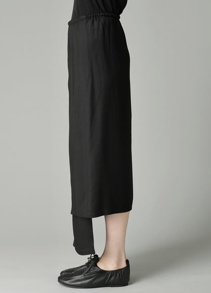 VISCOSE TWILL 3 LAYER SKIRT
