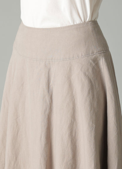 C/Li POPLIN GATHER PETTICOAT SKIRT