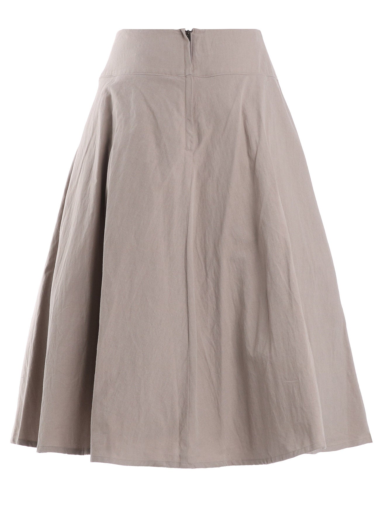 C/Li POPLIN GATHER PETTICOAT SKIRT