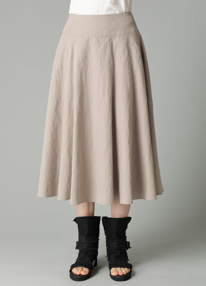 C/Li POPLIN GATHER PETTICOAT SKIRT