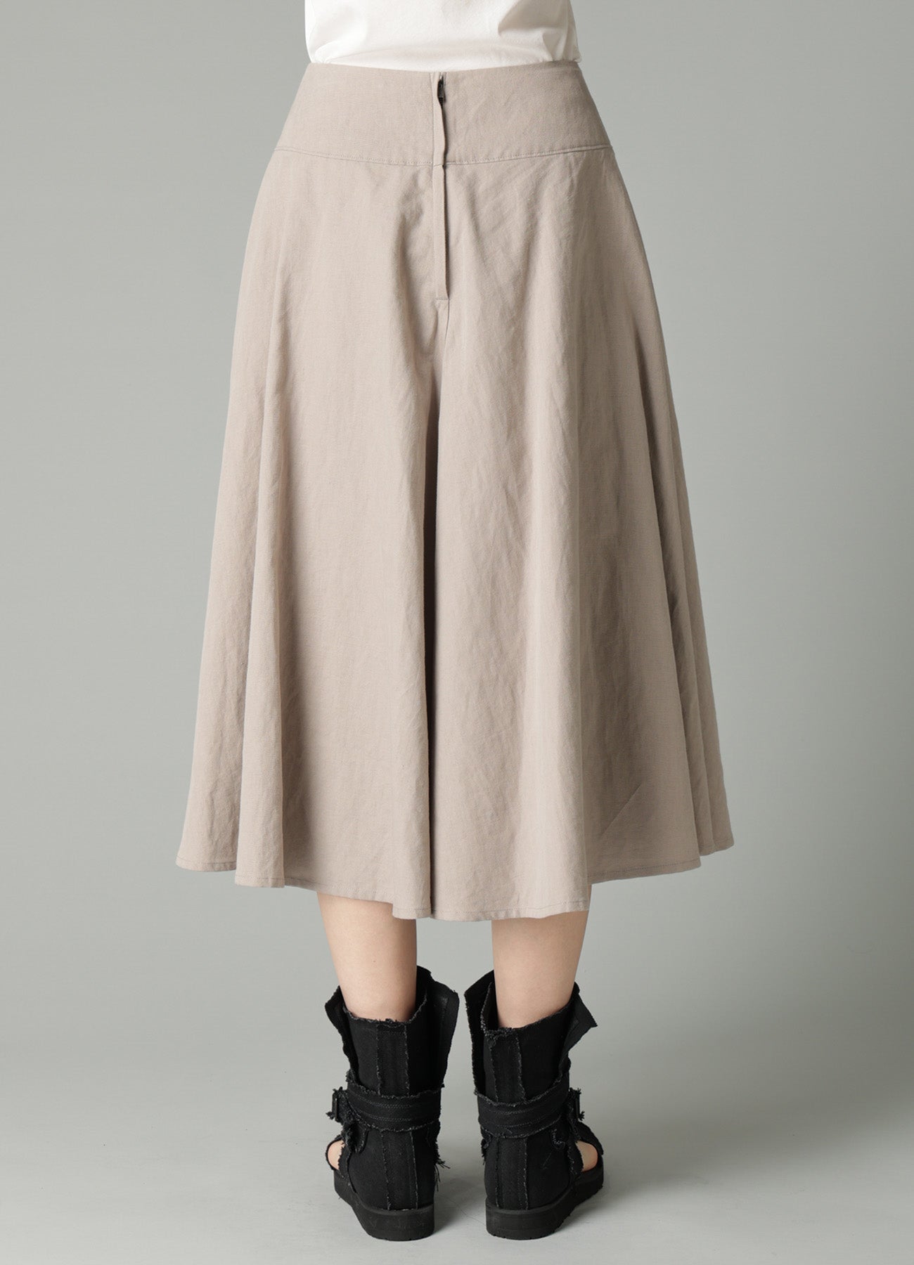 C/Li POPLIN GATHER PETTICOAT SKIRT