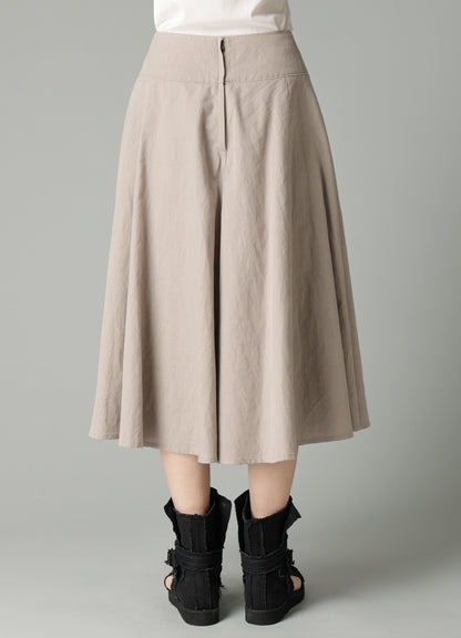 C/Li POPLIN GATHER PETTICOAT SKIRT