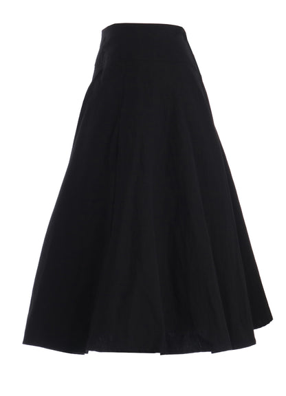 C/Li POPLIN GATHER PETTICOAT SKIRT