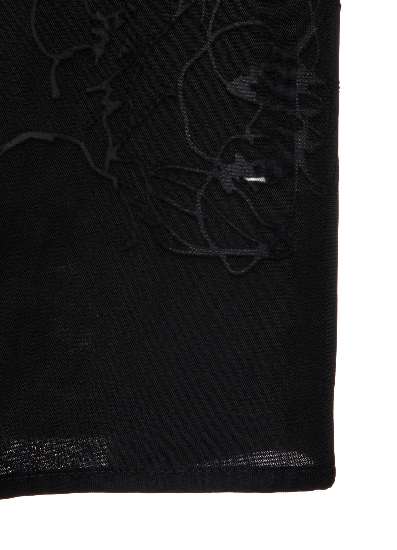 BACK-TIE GATHERED SKIRT