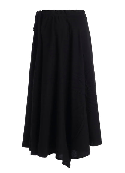 Ry/C SERGE L GATHERED FLARE PANTS