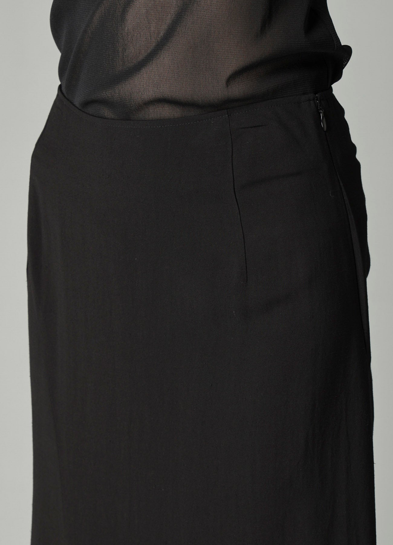 Ry/Li TROPICAL DIAGONAL CUTTING LONG SKIRT