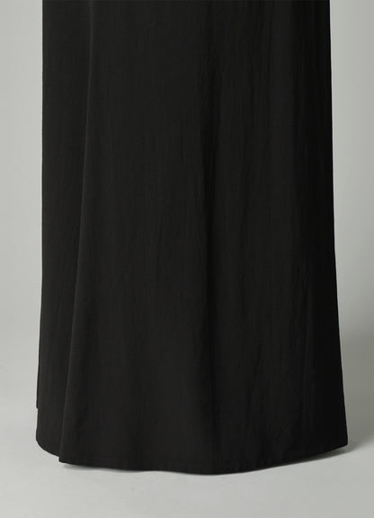 Ry/Li TROPICAL DIAGONAL CUTTING LONG SKIRT