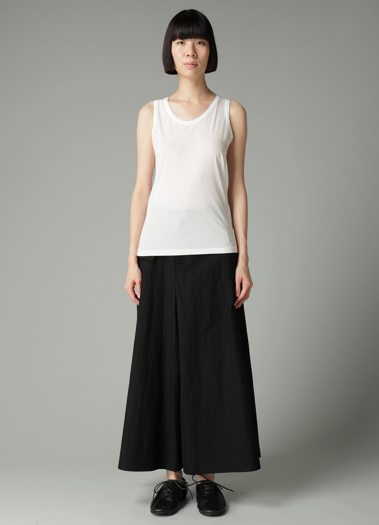 HIGH TWISTED SINGLE JERSEY TANK TOP