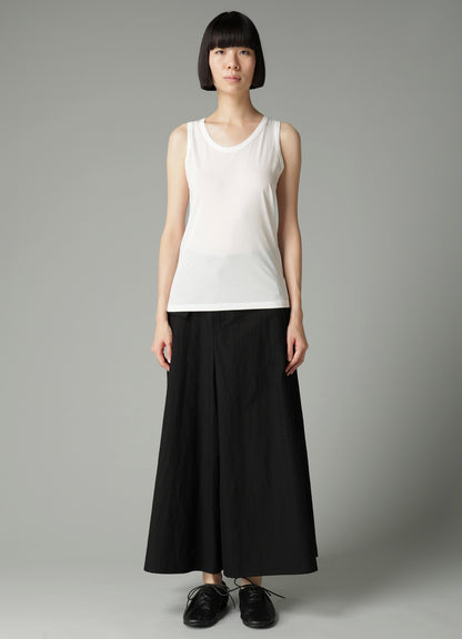 HIGH TWISTED SINGLE JERSEY TANK TOP