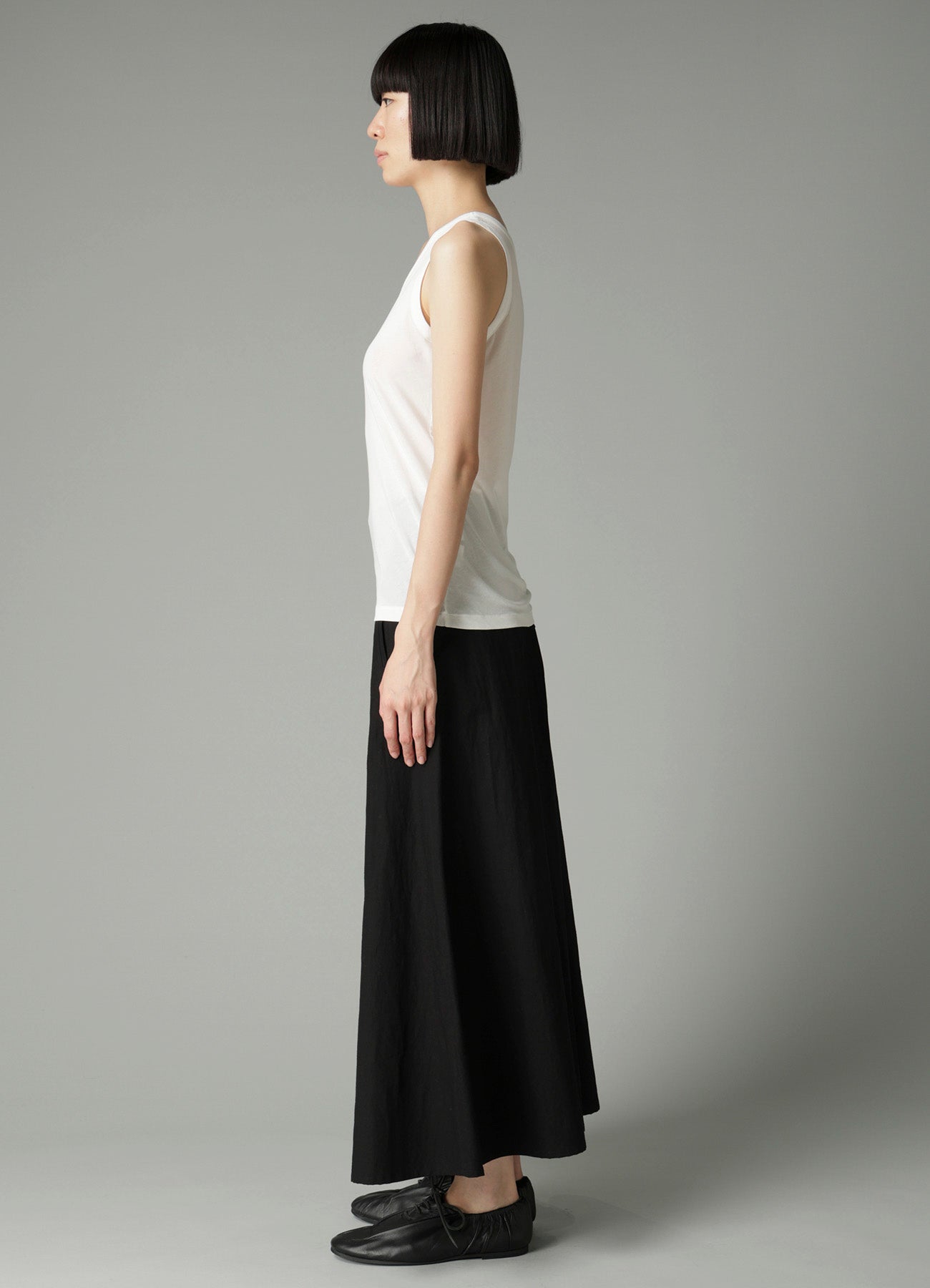 HIGH TWISTED SINGLE JERSEY TANK TOP