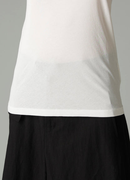 HIGH TWISTED SINGLE JERSEY TANK TOP