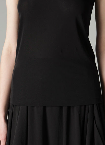 HIGH TWISTED SINGLE JERSEY TANK TOP