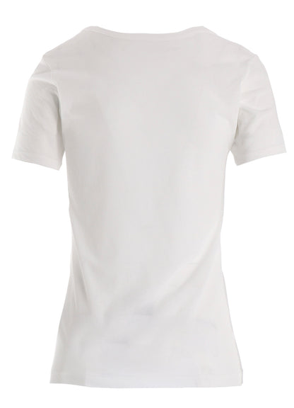 HIGH TWISTED SINGLE JERSEY SHORT SLV ROUND NECK T