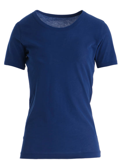 HIGH TWISTED SINGLE JERSEY SHORT SLV ROUND NECK T