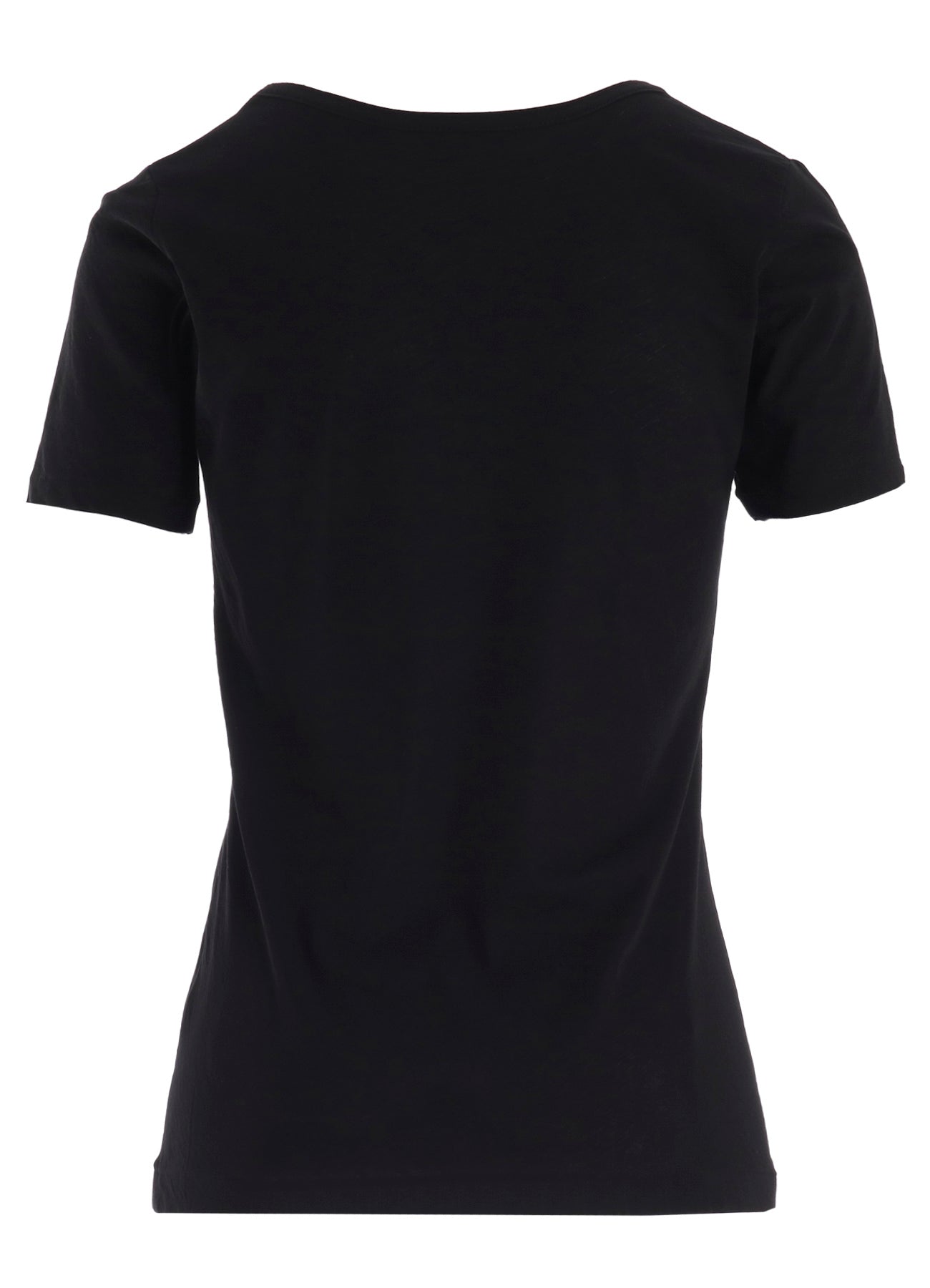 HIGH TWISTED SINGLE JERSEY SHORT SLV ROUND NECK T