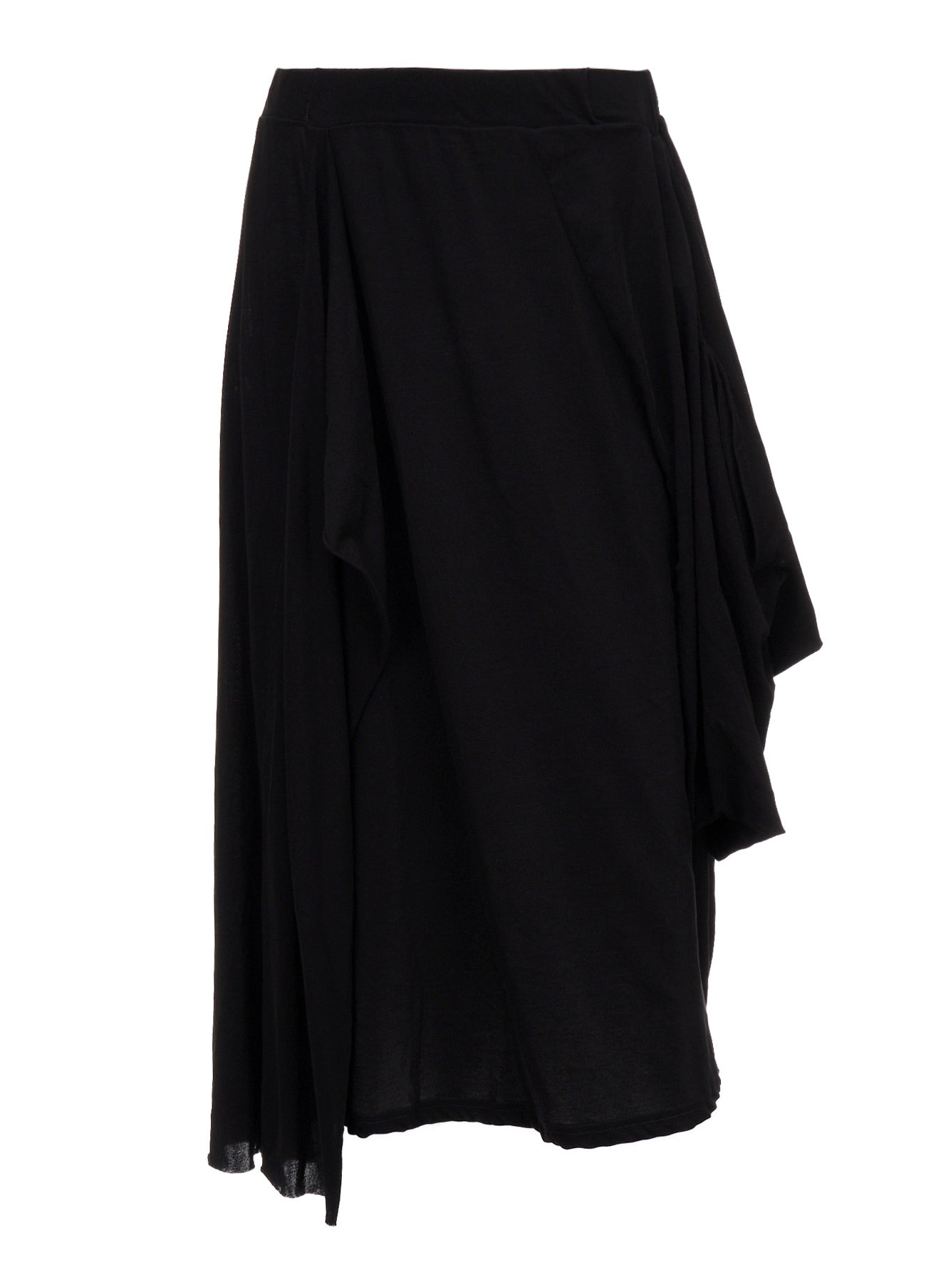 HIGH TWISTED SIINGLE JERSEY DRAPED SKIRT