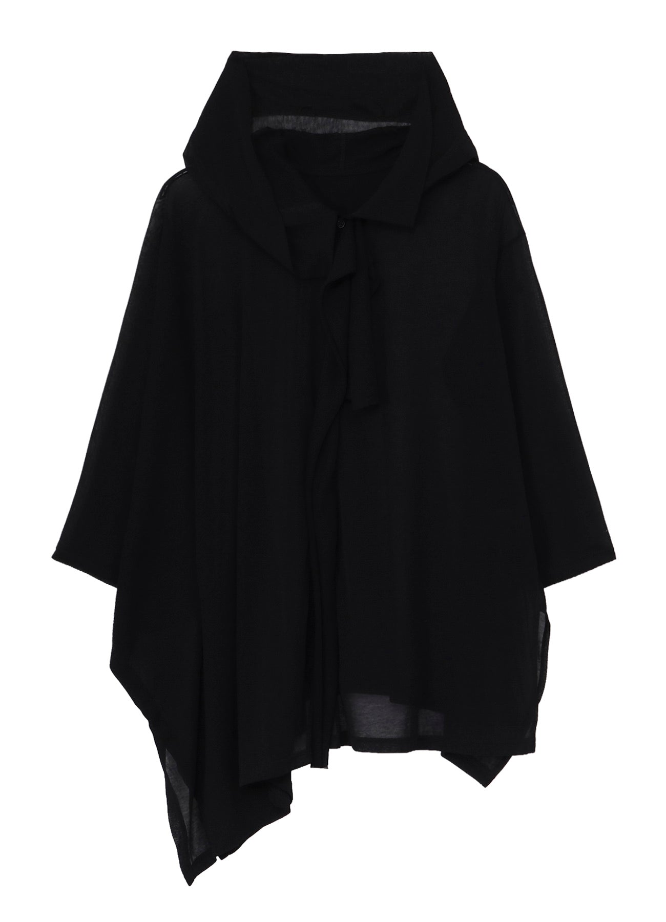 SHEER SINGLE JERSEY DRAPED UNBALANCE CD