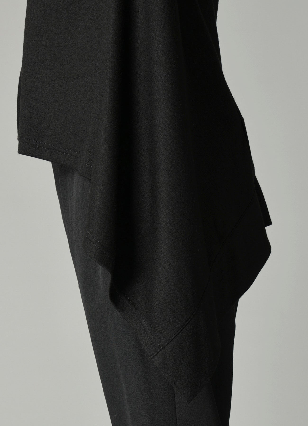 WOOL INTERLOCK GUSSET SHOULDER CARDIGAN – THE SHOP YOHJI YAMAMOTO