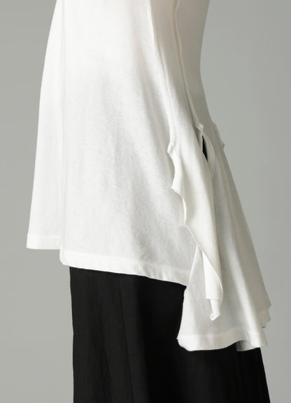 LOW D JERSEY FLARE SHORT SLV T