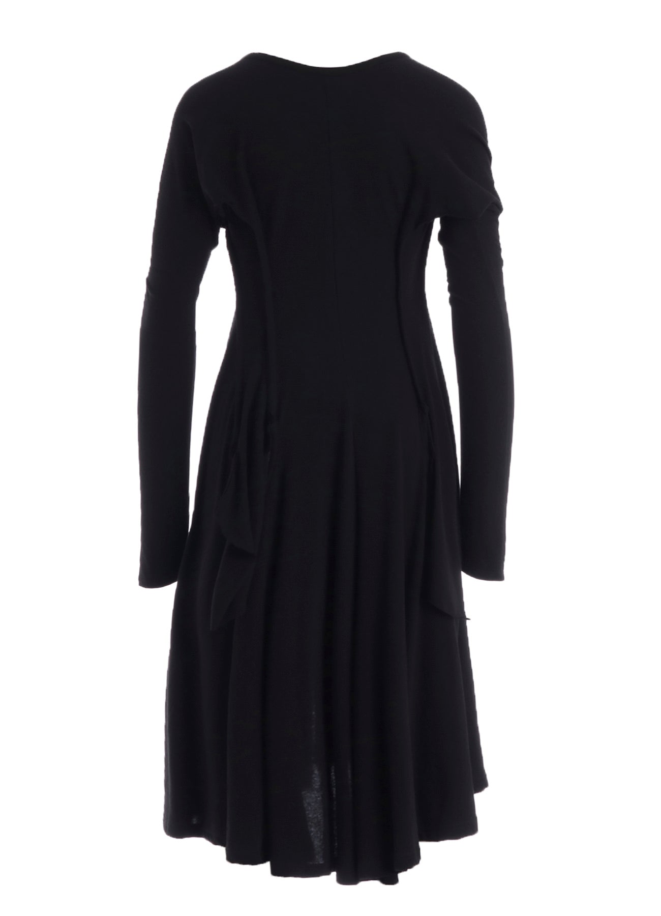 LOW D JERSEY FLARE LONG CARDIGAN – THE SHOP YOHJI YAMAMOTO