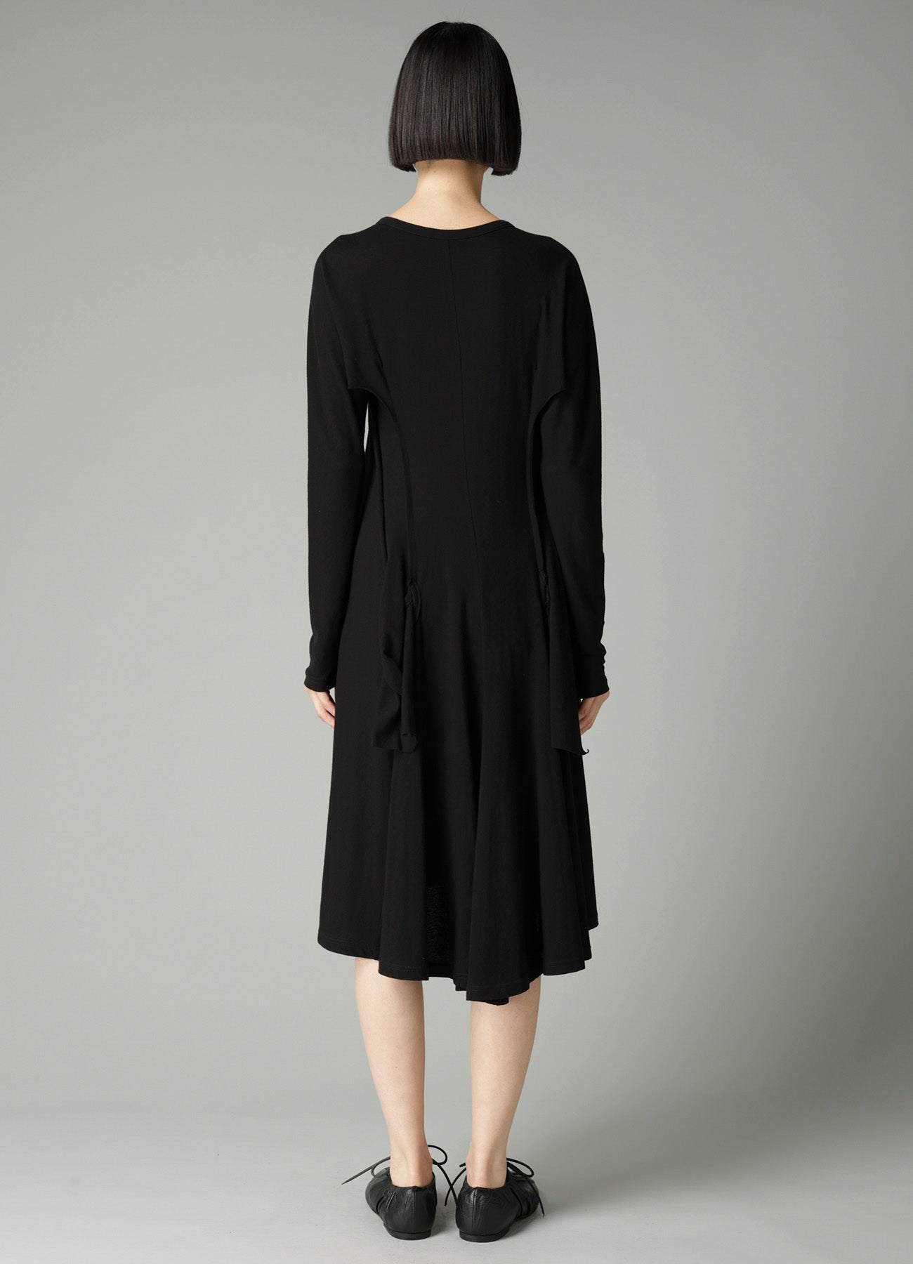 LOW D JERSEY FLARE LONG CARDIGAN – THE SHOP YOHJI YAMAMOTO