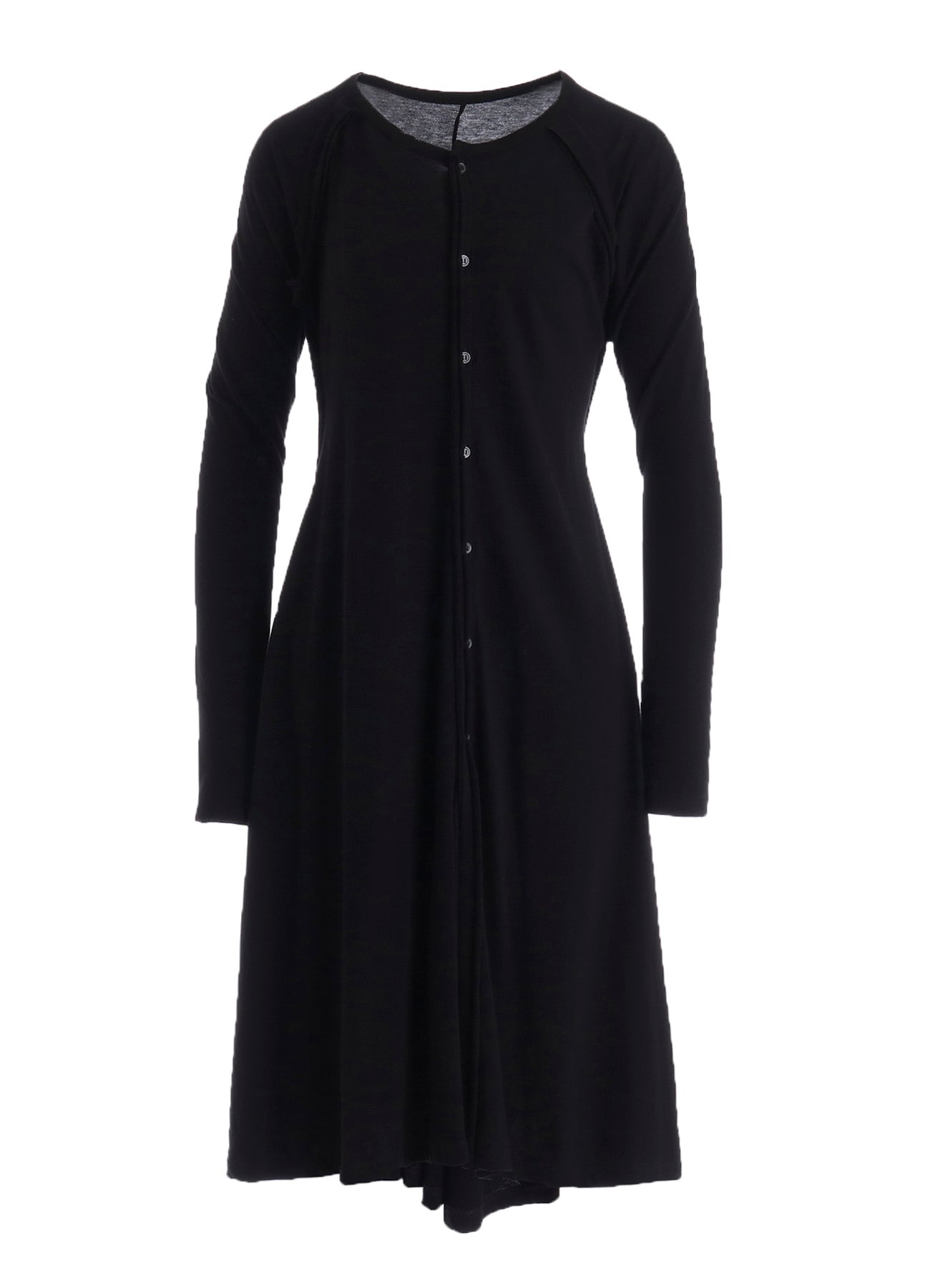 LOW D JERSEY FLARE LONG CARDIGAN – THE SHOP YOHJI YAMAMOTO