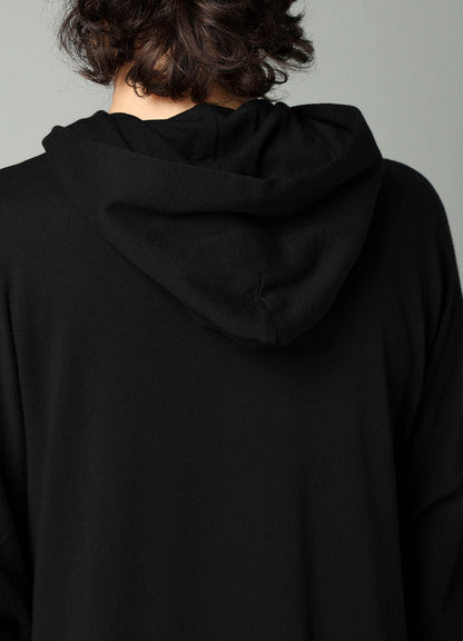 HIGH TWISTED FRENCH TERRY RELAXED FIT HOODIE