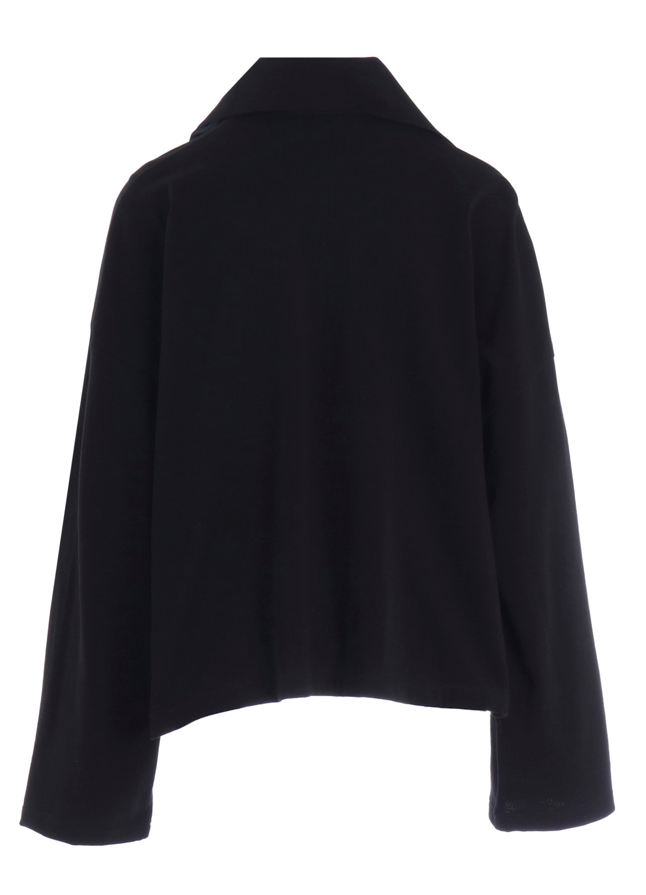 HIGH TWISTED FRENCH TERRY STAND COLLAR CARDIGAN – THE SHOP YOHJI