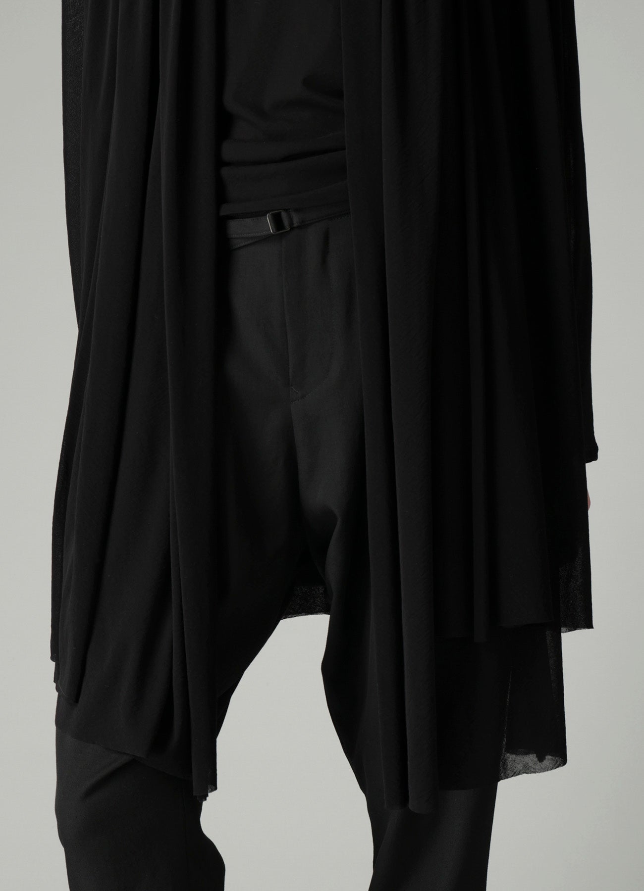 HIGH TWISTED SHEER JERSEY MULTI-WAY CARDIGAN – THE SHOP YOHJI YAMAMOTO
