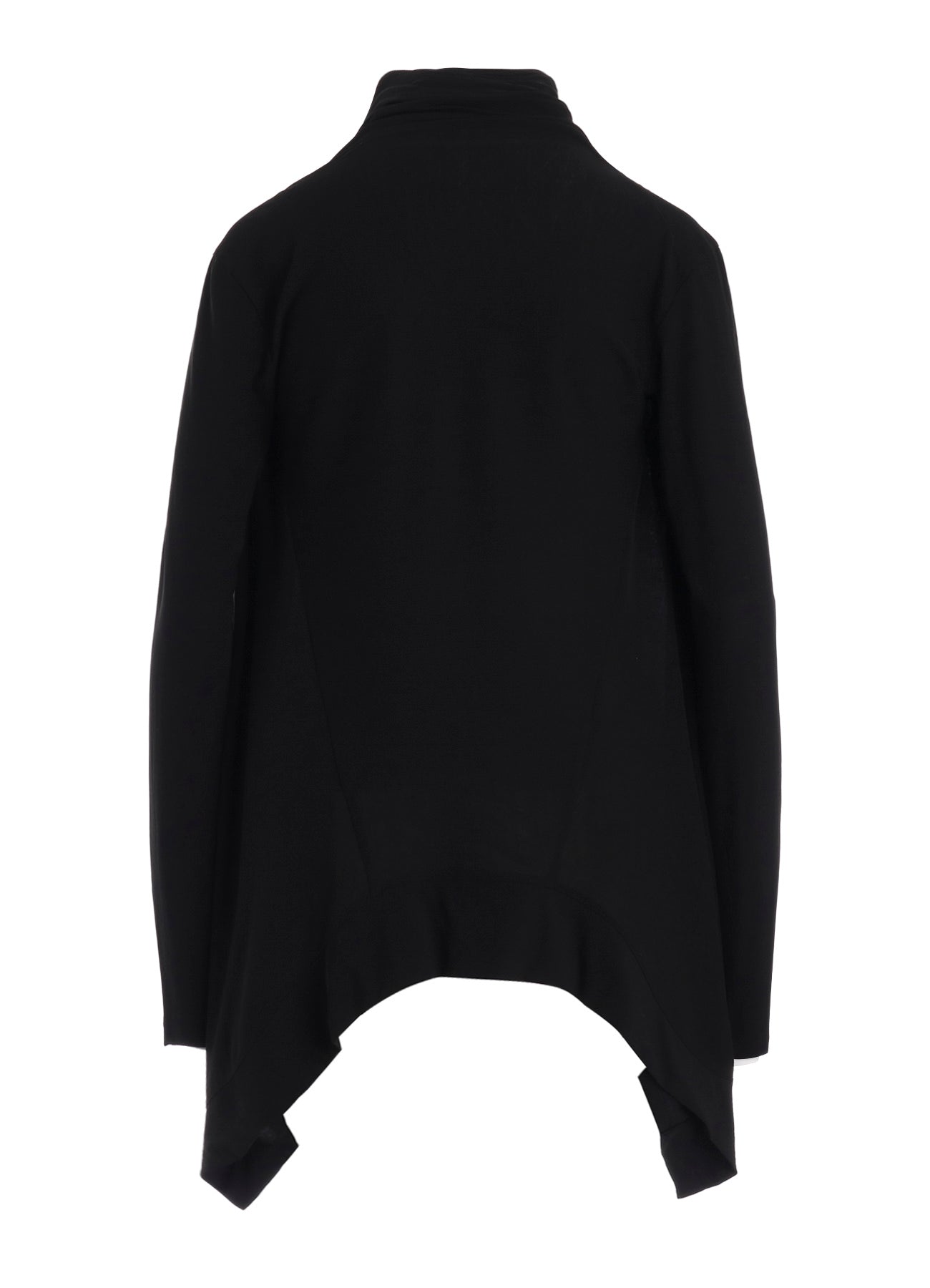 HIGH TWISTED SINGLE JERSEY GUSSET SHOULDER CARDIGAN