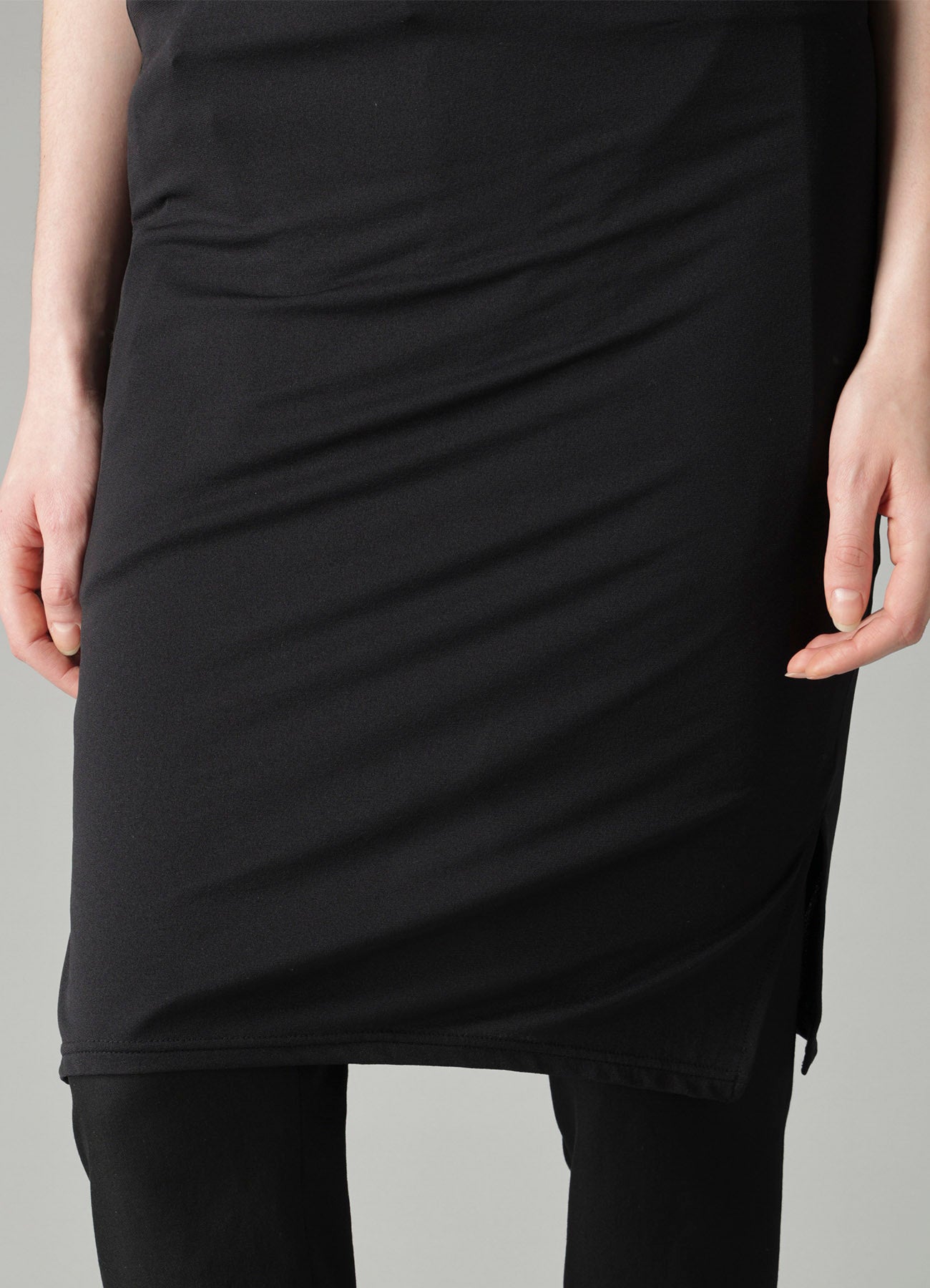 2WAY STRETCH JERSEY SLEEVELESS DRESS