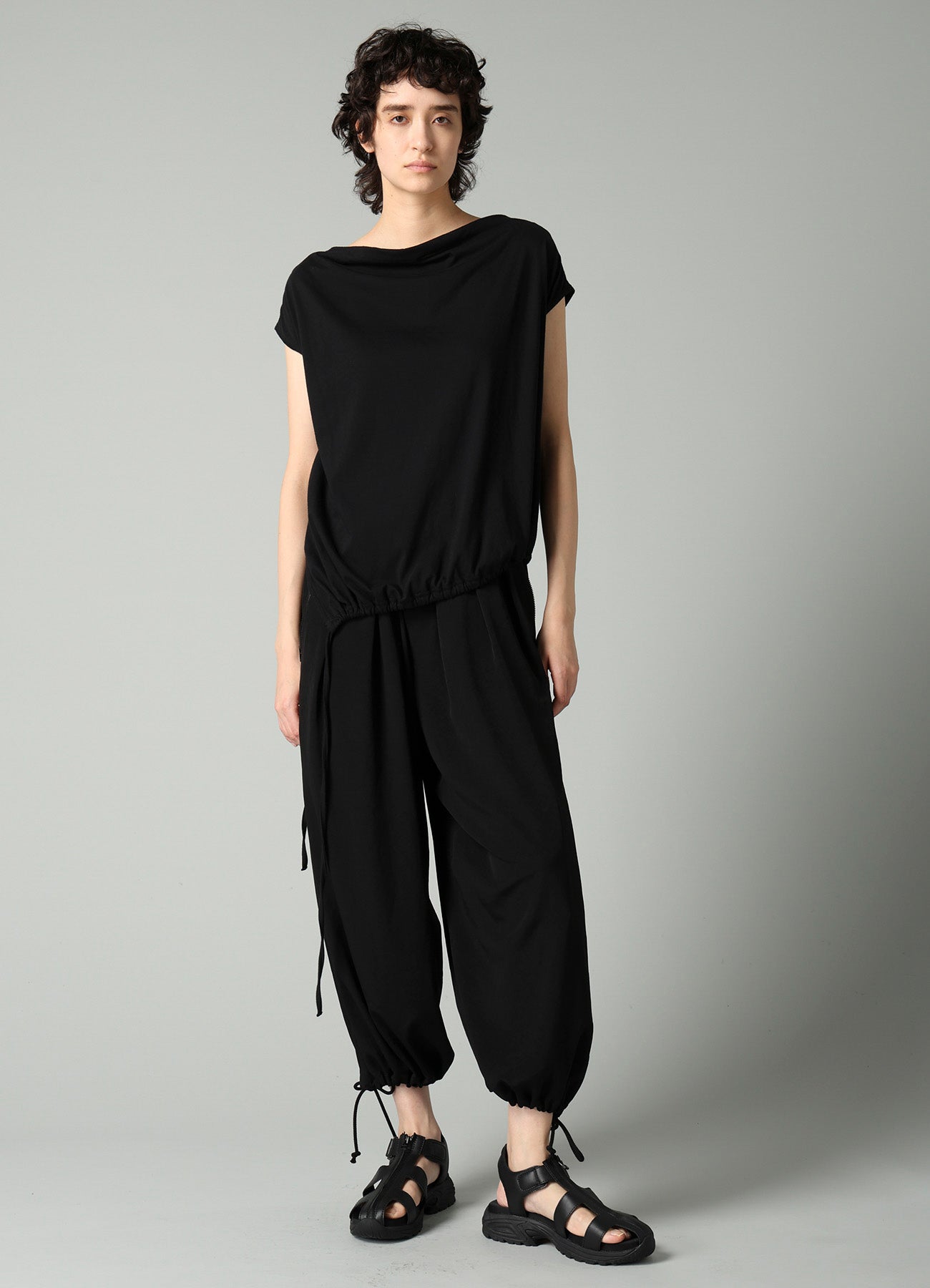 トップス xzslv1 SOFT SINGLE JERSEY BOATNECK FRENCH SLV T – THE SHOP YOHJI YAMAMOTO