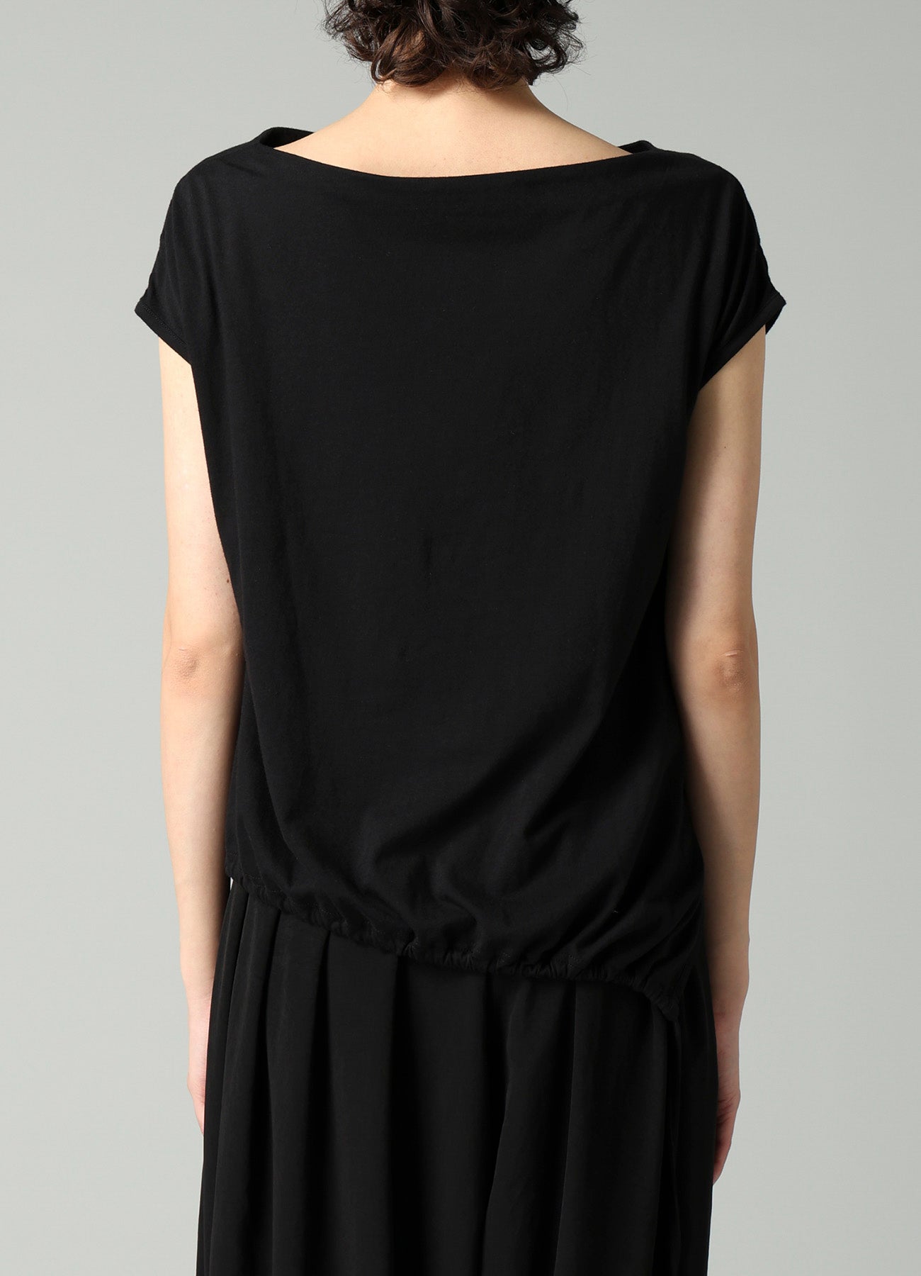 SOFT SINGLE JERSEY BOATNECK FRENCH SLV T – THE SHOP YOHJI YAMAMOTO