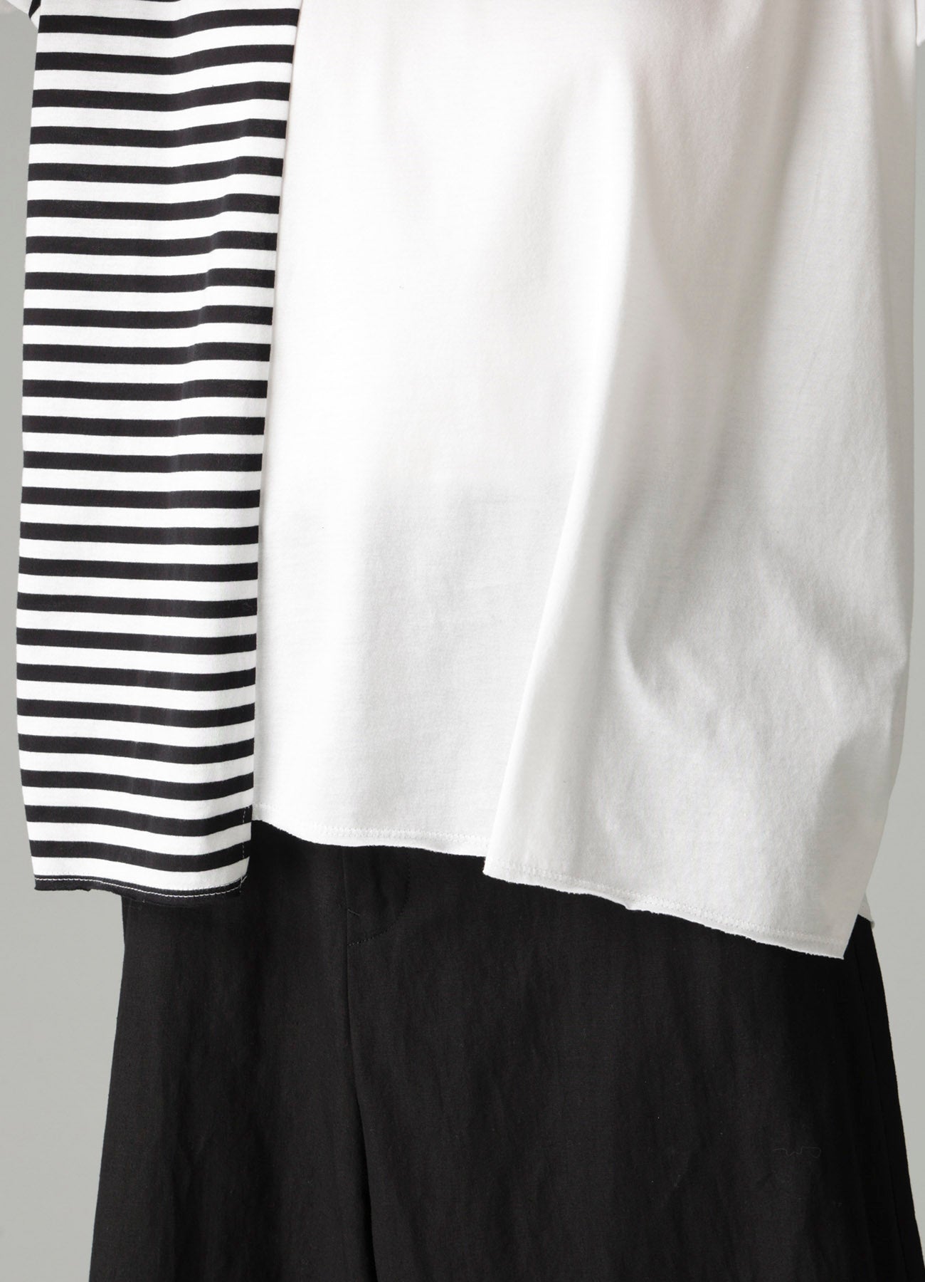 SILKET JERSEY PATTERN COMBI SHORT SLV T – THE SHOP YOHJI YAMAMOTO