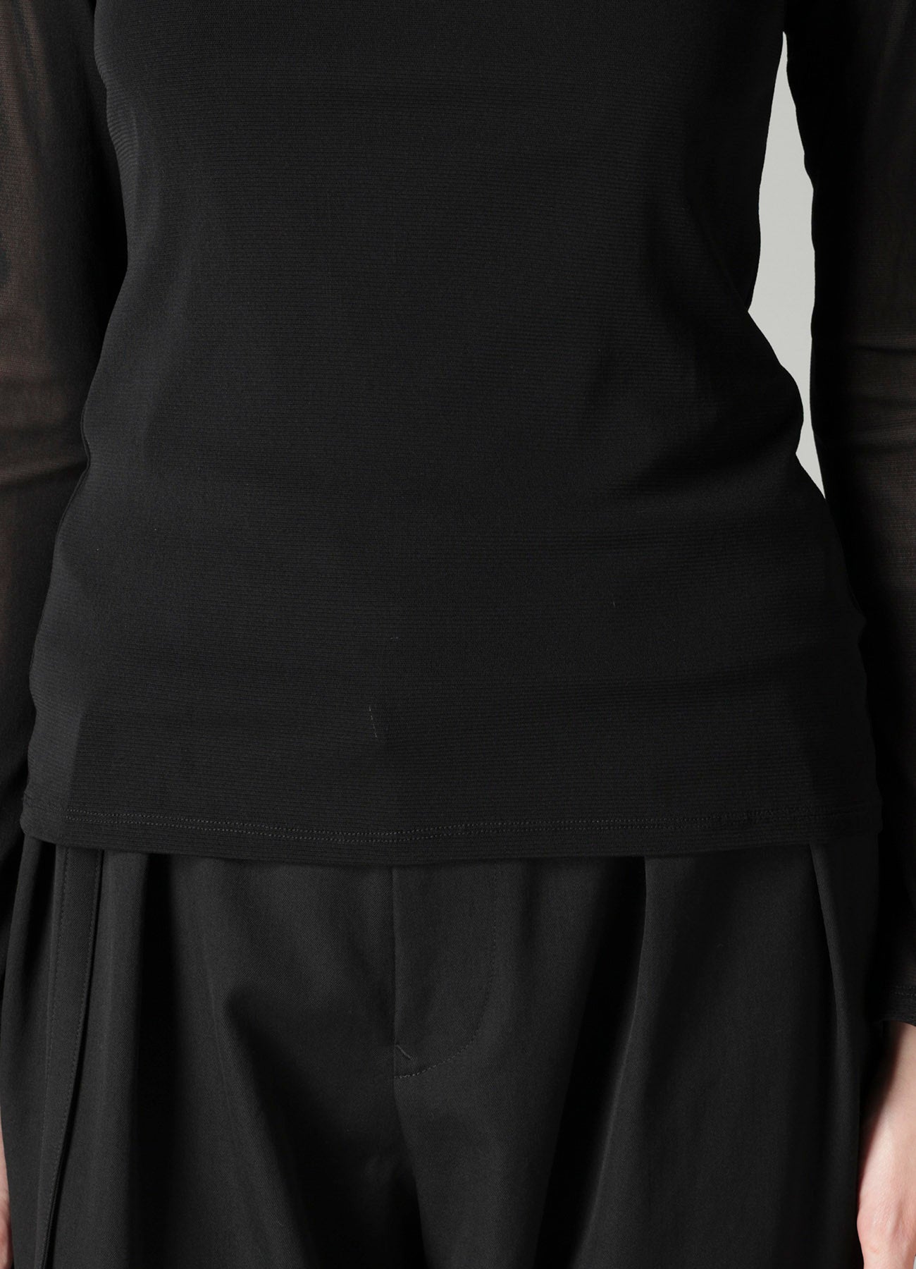 Ny TULLE SLIM BINDER HIGHNECK T