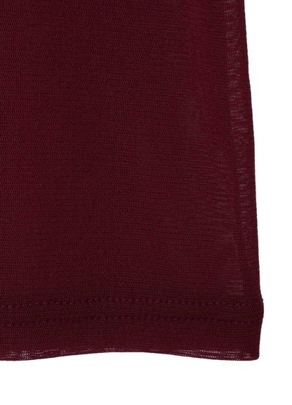 Ny TULLE DRAPED SLV PULLOVER