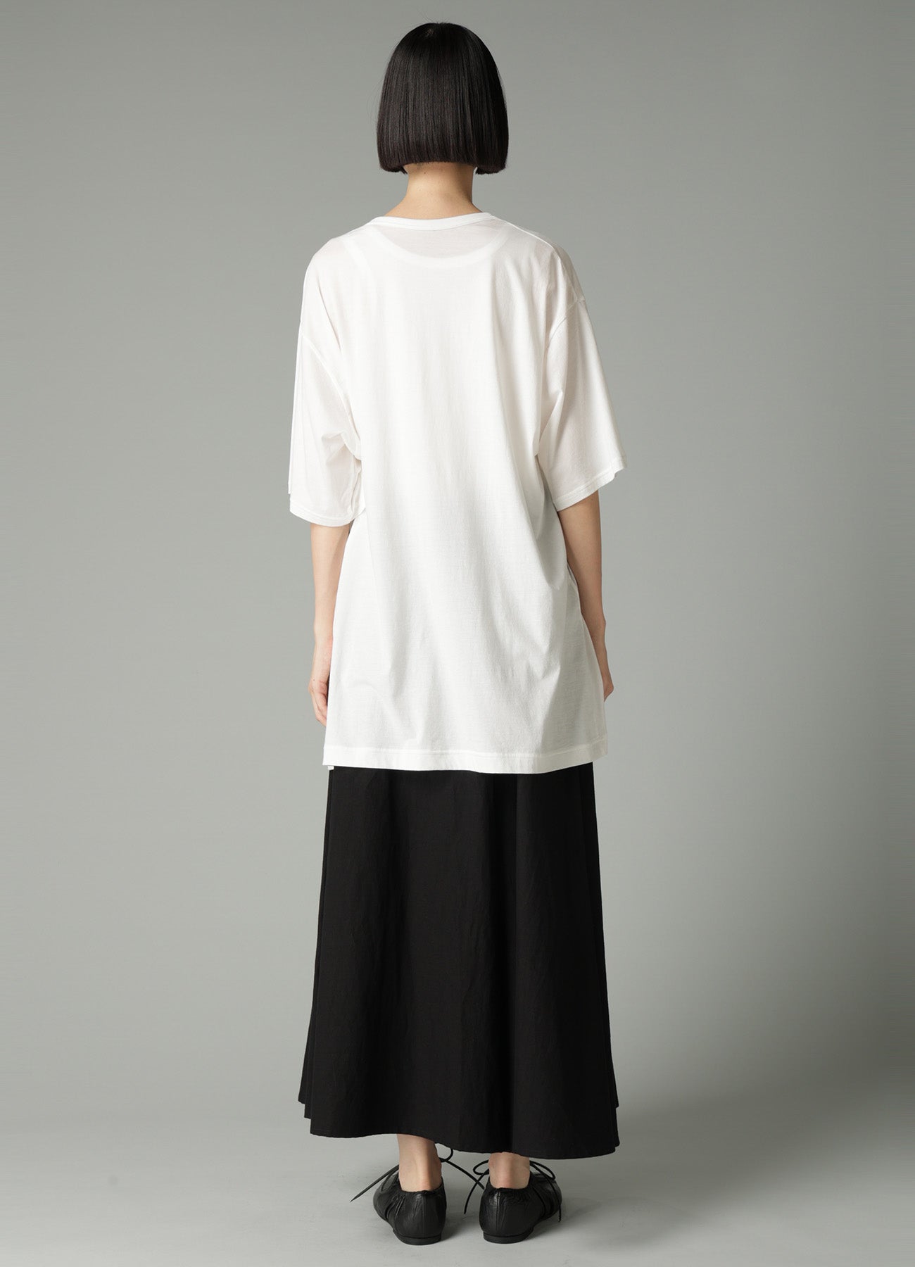 COTTON SINGLE JERSEY SWIRL YY SHORT SLV T