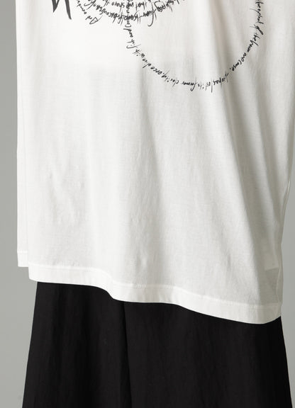 COTTON SINGLE JERSEY SWIRL YY SHORT SLV T