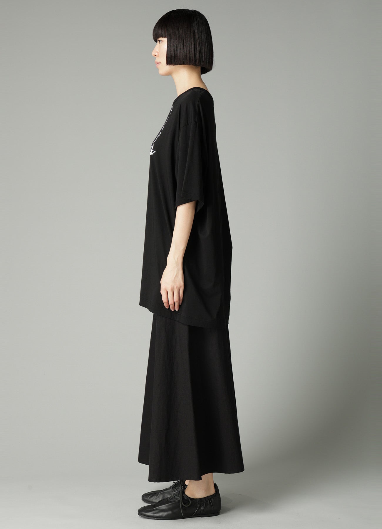 COTTON SINGLE JERSEY SWIRL YY SHORT SLV T