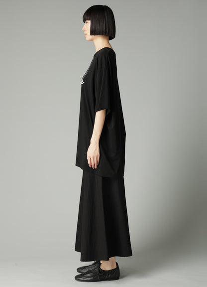 COTTON SINGLE JERSEY SWIRL YY SHORT SLV T